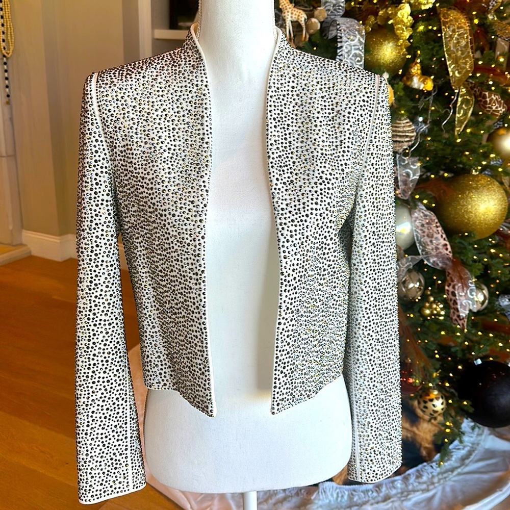 Alice and Olivia blazer encrusted with bling!